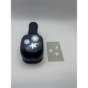 Stampin Up! Spring Bouquet Flower Trio Whale Style Paper Punch Retired